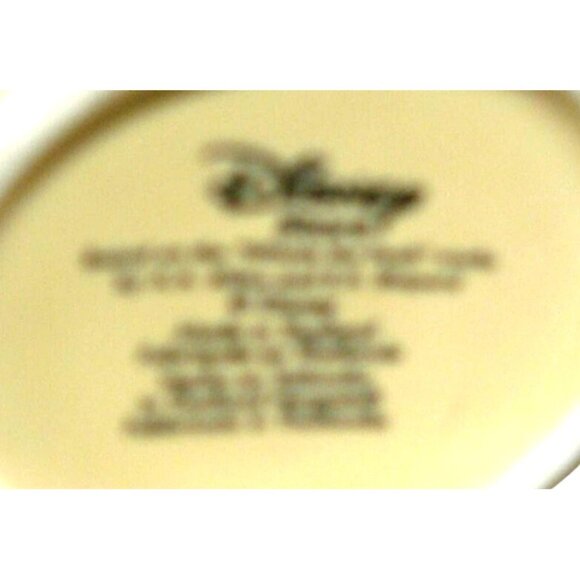 Rare Winnie The Pooh Floral Disney Mug Yellow Ceramic 14 Oz Coffee Tea Cup - Picture 5 of 6